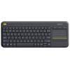 Logitech K400 Plus Wireless Keyboard Zwart