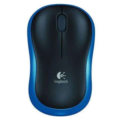 Logitech M185 Wireless Mouse Blauw