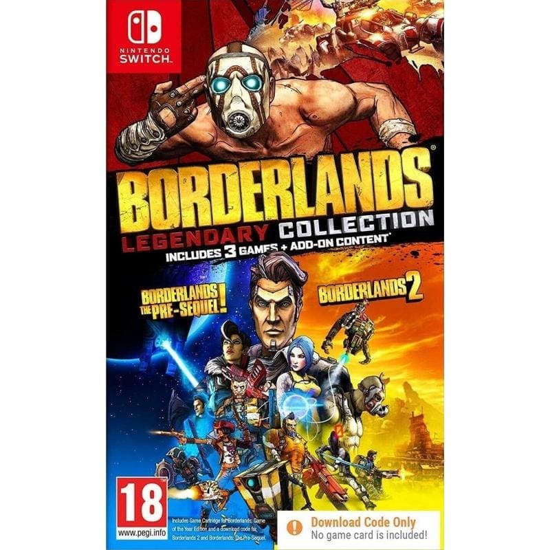 Borderlands Legendary Collection (Code in a Box) Nintendo Switch