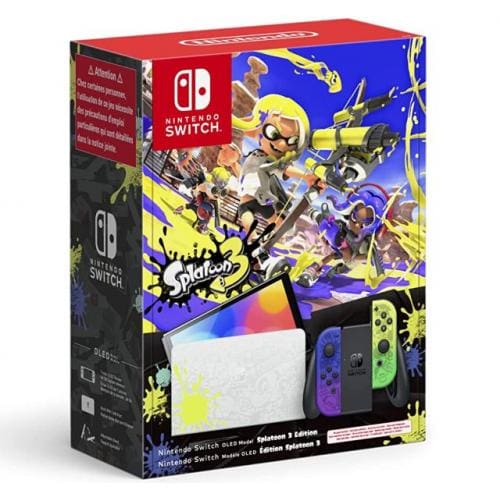 Nintendo Switch Console OLED Splatoon 3 Editie