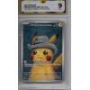 Pikachu with Grey Felt Hat (SVP 085) Graded 9