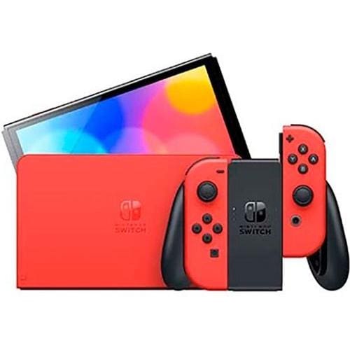 Nintendo Switch Console OLED - Mario Red Edition - Afbeelding 2